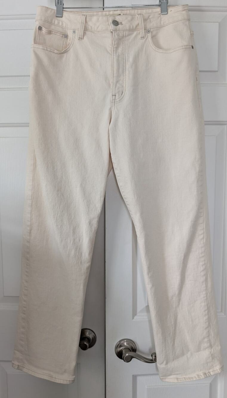 Madewell Curvey 90s Straight Leg Jeans Vintage Canvas